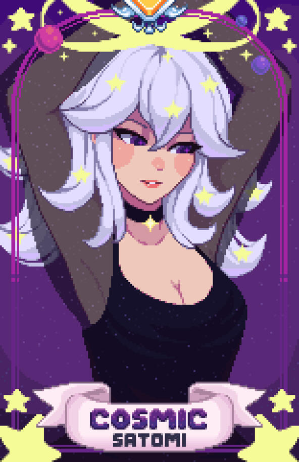 Cosmic Satomi 🪐 Rarity: Legendary